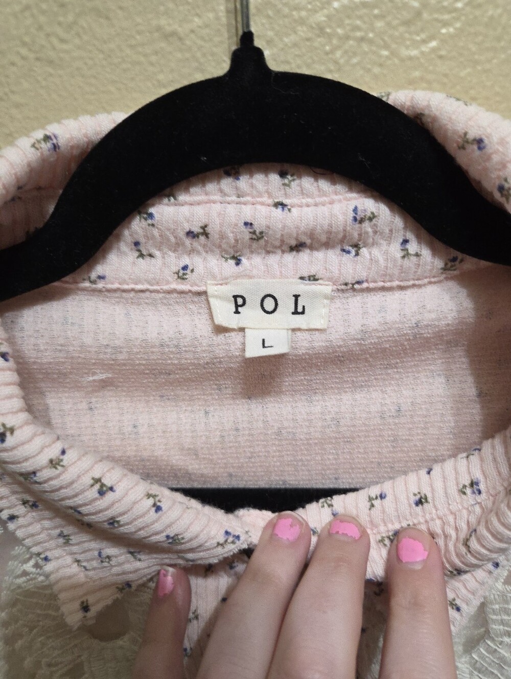 Pol Bloom And Blush Shacket And Shorts Set Size Large - Picture 4 of 9